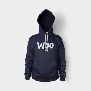 Navy Woo hoodie