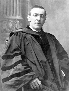 Photo of Woodrow Wilson at Princeton