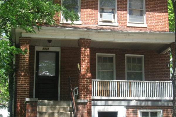 2 story house with porch